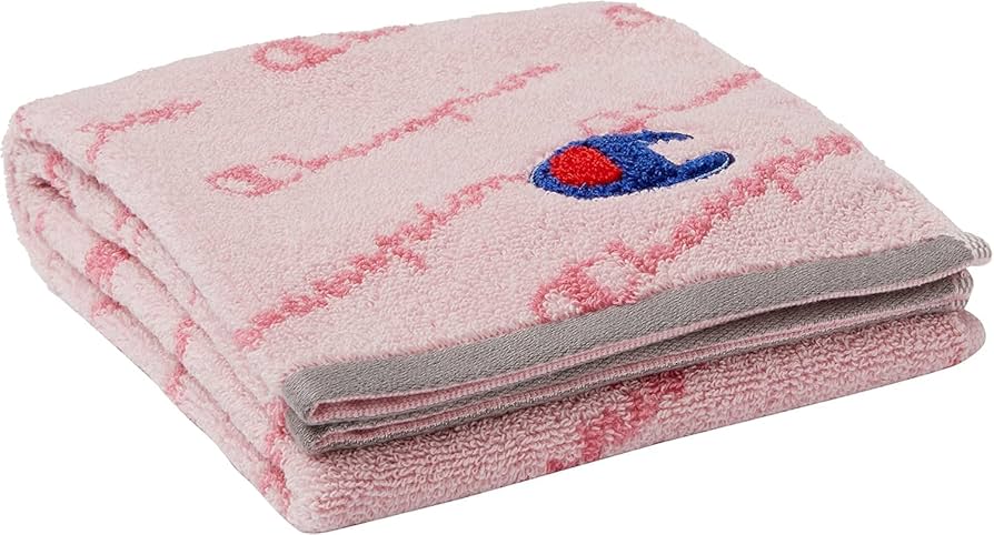 Amazon｜丸眞 フェイスタオル Champion チャンピオン ユースロゴ