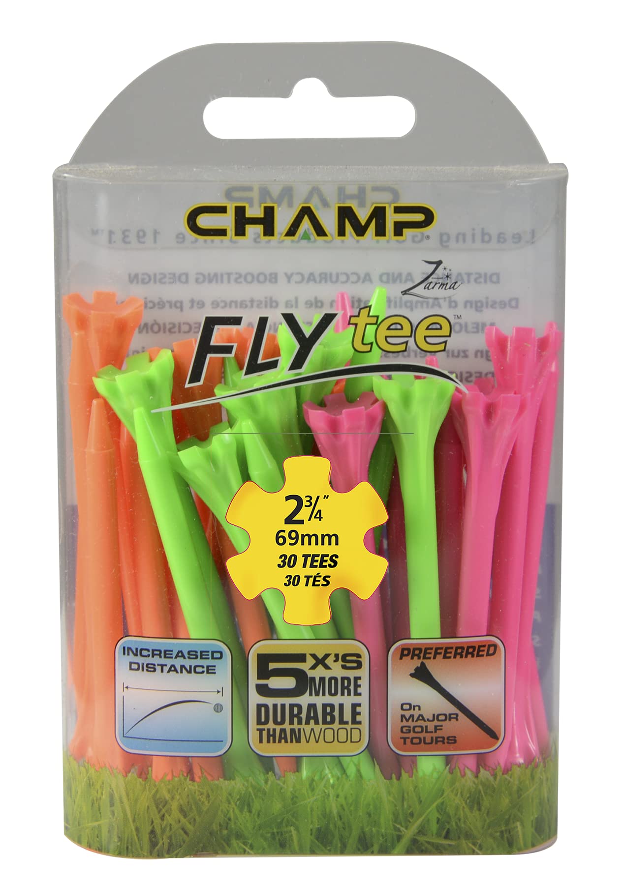 Champ Zarma FLYtee 2-3/4" 30 count