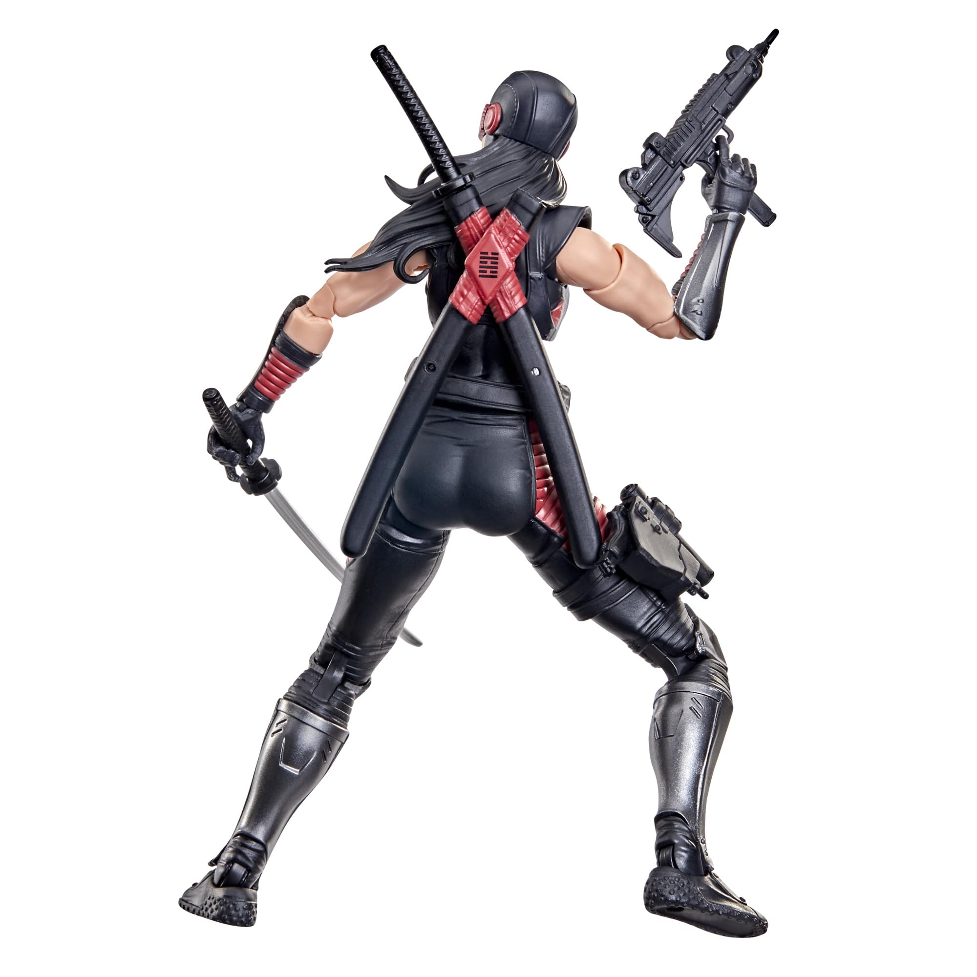 G.I. JOE Classified Series #165, Snake Eyes, Collectible 15-cm Action Figure with 7 Accessories, Black, 6 inches - Image 3