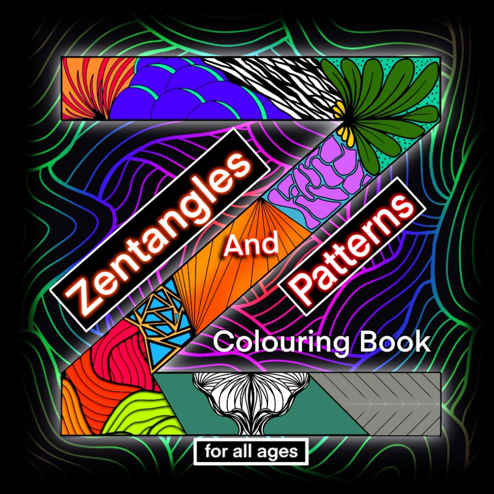 Zentangles and Patterns: Colouring Book (Paul's Colouring Books)