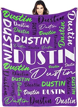 Personalized Blankets for Kids with Names Customized Blankets with Name for Adult Custom Blanket Gift for Birthday Christmas Valentines Day Gift