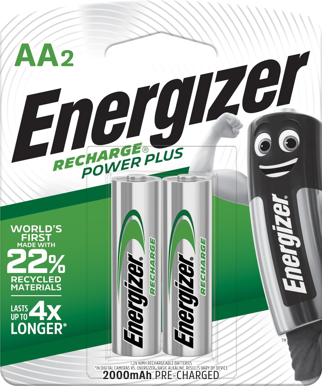 Rechargeable batteries - AA [Pack Of 2]