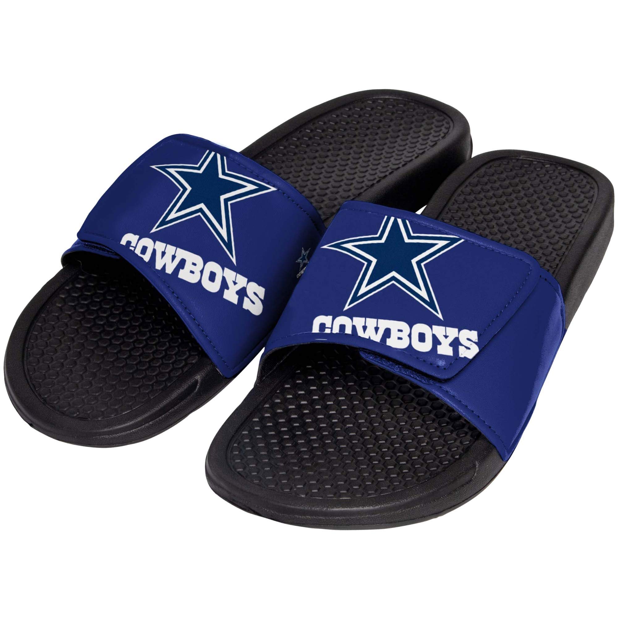 FOCO NFL Dallas Cowboys Unisex Big Logo Slide-Big Logo Slde, Dallas Cowboys, Extra Large