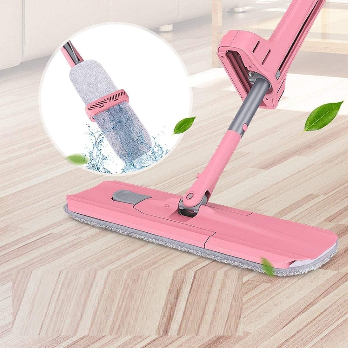 Spray Mop Self Wringing Microfiber Mop Flat Floor Mop Kit 360 Degree Rotation Dry and Wet Cleaning Mop Steam Mop Combo Comprehensive Decontamination Sterilization