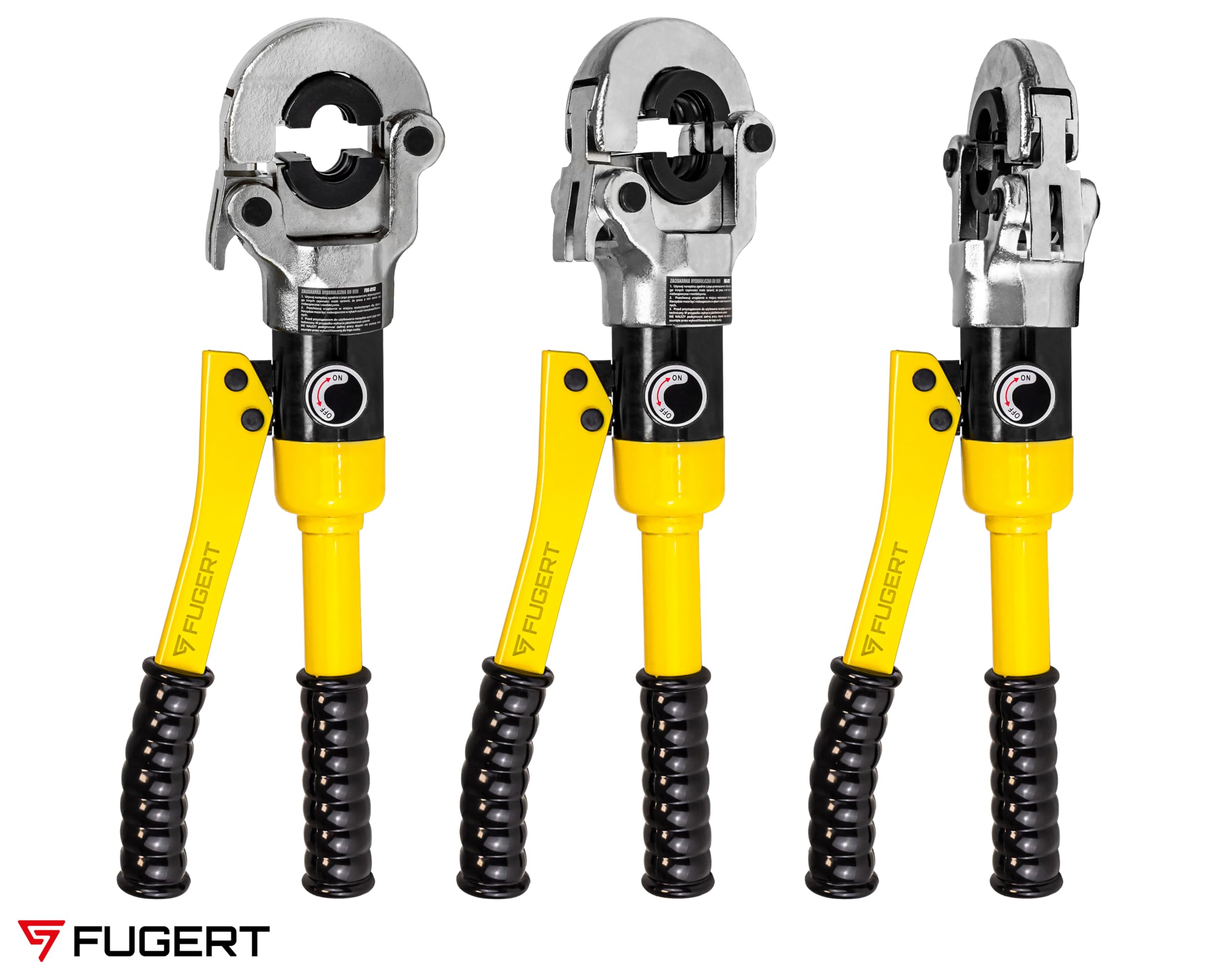 ZACISKARKA HYDRAULICZNA DO RUR PEX + MATRYCE V/U/TH 15-32MM FUGERT FUG-0113