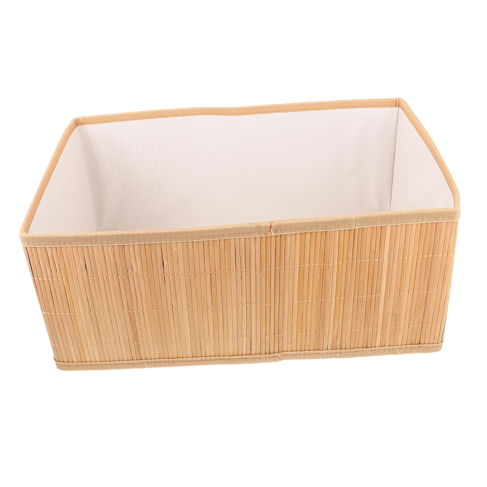Panier de rangement pliable en bambou ULTECHNOVO pour vêtements