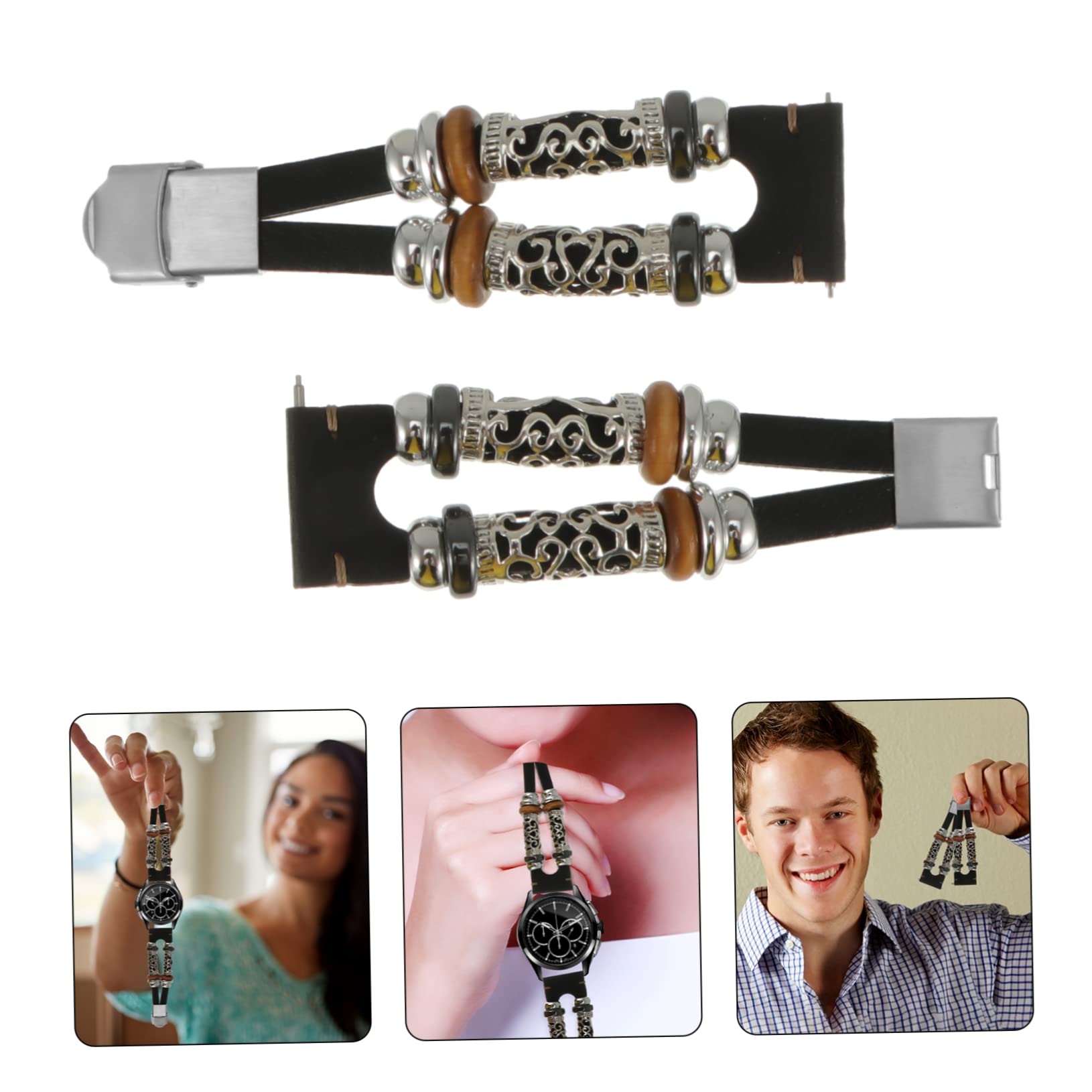 2piezas De Para Watch Banda De Reloj Elegante y Compatible Para y Ocasiones Especiales