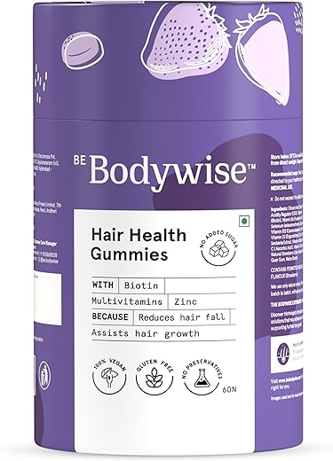 100% Vegan Hair Vitamins, No Added Sugar, Gelatin Free