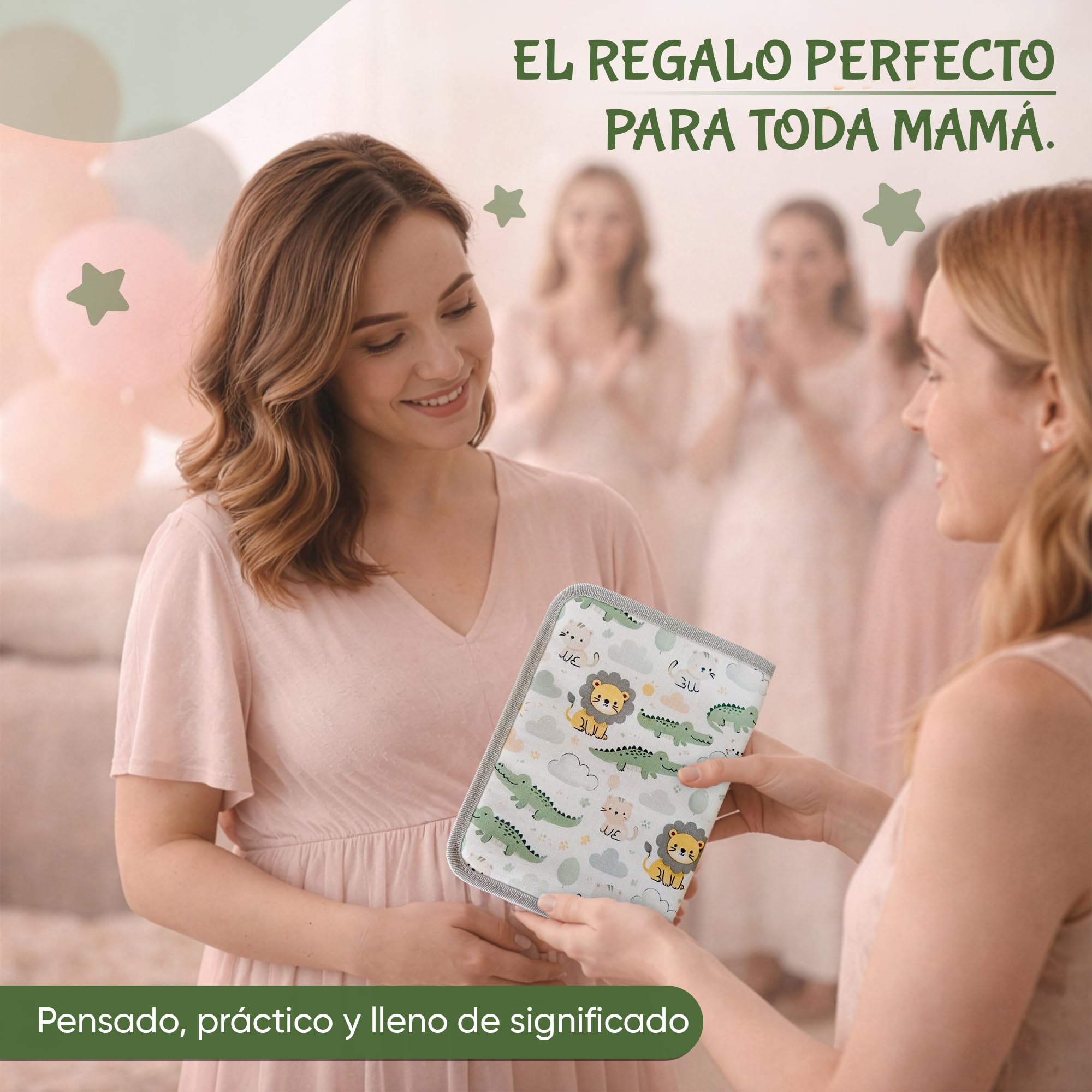 Portadocumentos Bebé para Cartilla Sanitaria con Tarjetas de Crecimiento y Primeros Logros, Carpeta y Porta Documentos Bebé, Funda Libro de Salud, Regalo para Baby Showers — view 7