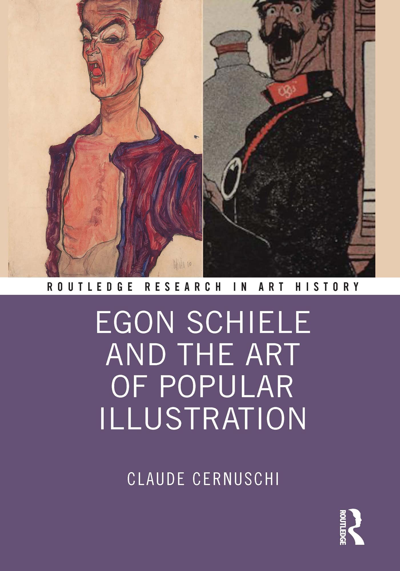 Egon Schiele Popular Illustration Livre Routledge Art History Ouvrage Anglais