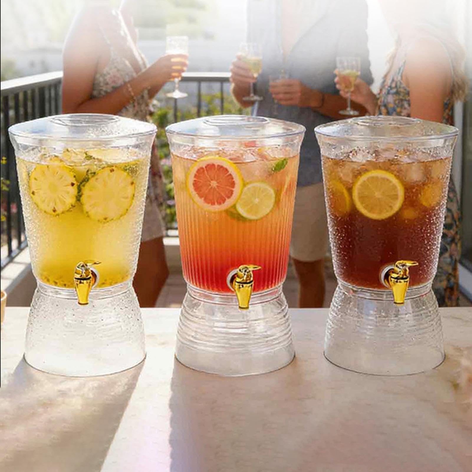 Dispensadores de bebidas para , dispensador de bebidas de gran capacidad de 6 L, contenedor de bebidas, para animadores, camareros, mujeres, hombres, oficina, , restaurante, cafetería