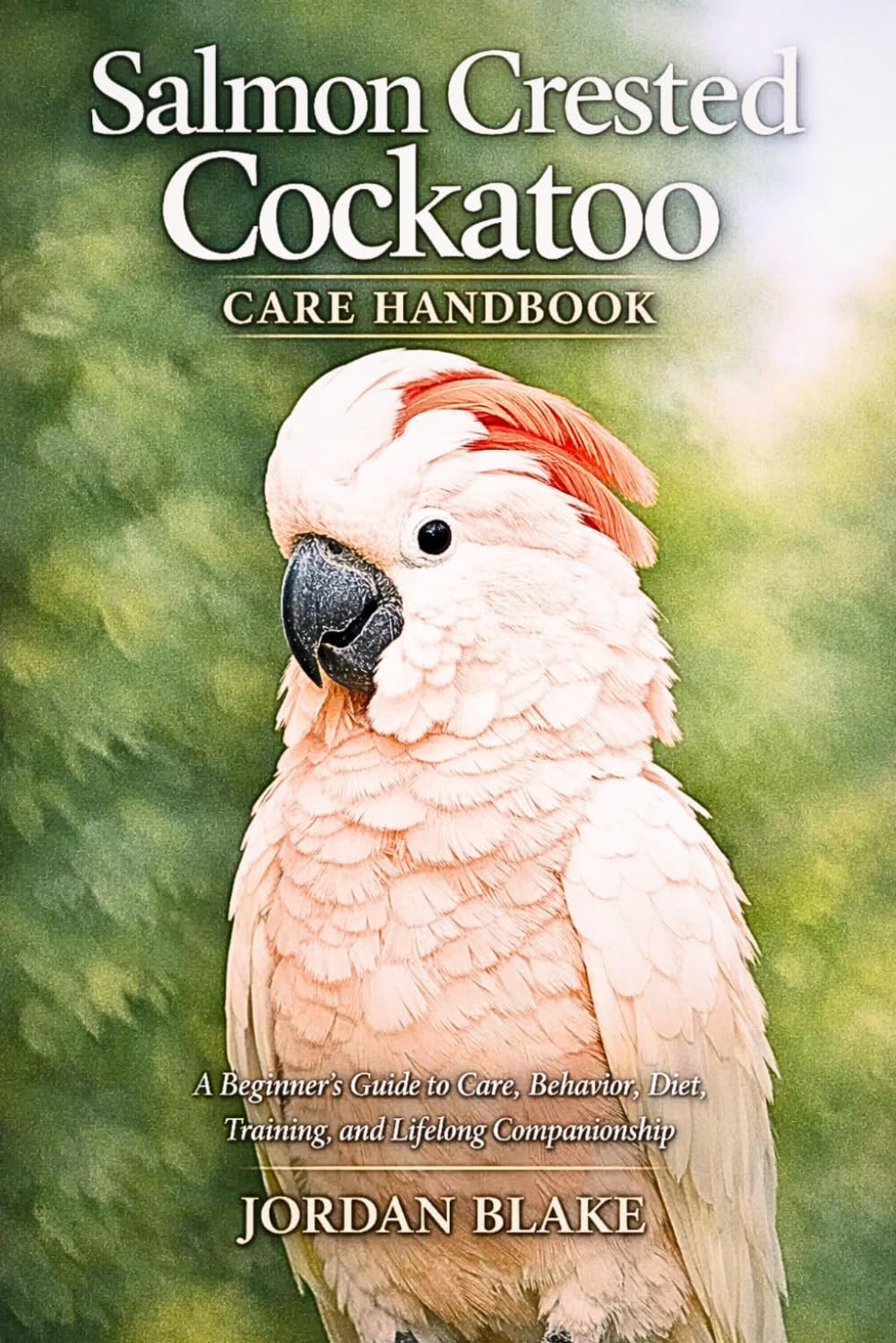 Salmon Crested Cockatoo Care Handbook: A Beginner’s Guide to Care, Behavior, Diet, Training, and Lifelong Companionship