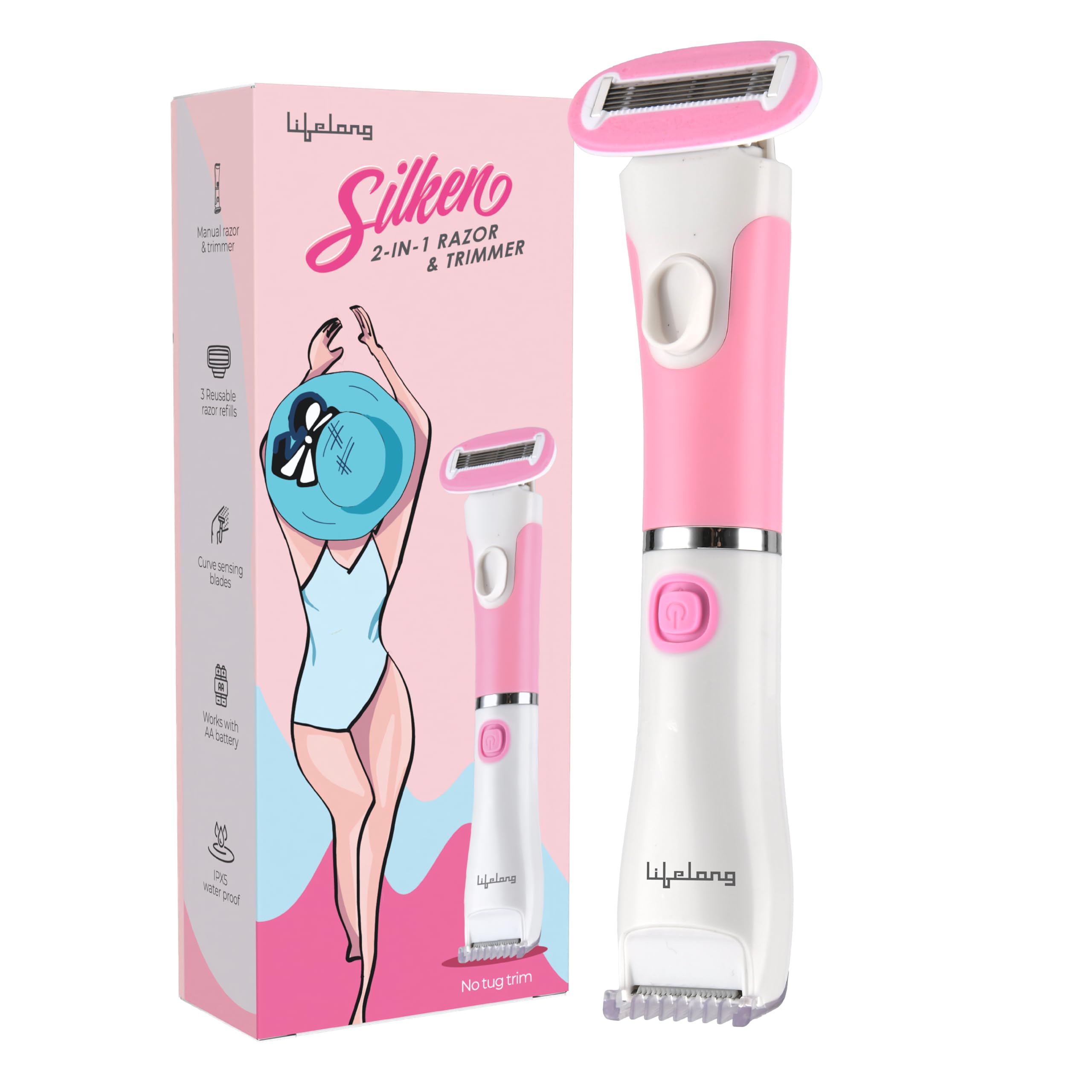 Lifelong Silken 2-in-1 Bikini & Body Trimmer — Flash AI Score 93/100