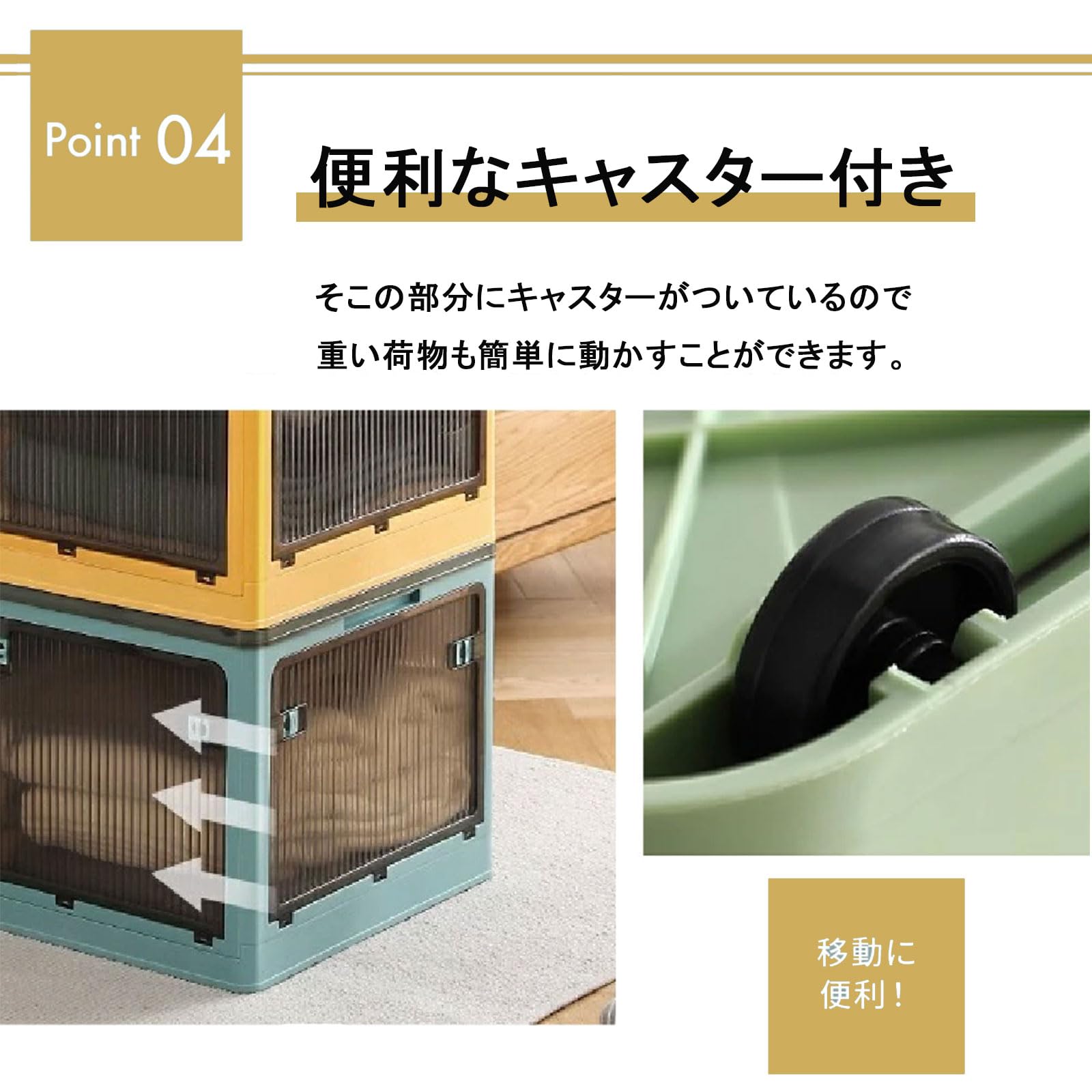 Amazon.co.jp: 収納ボックス 蓋付き 洋服 収納ケース 折りたたみ