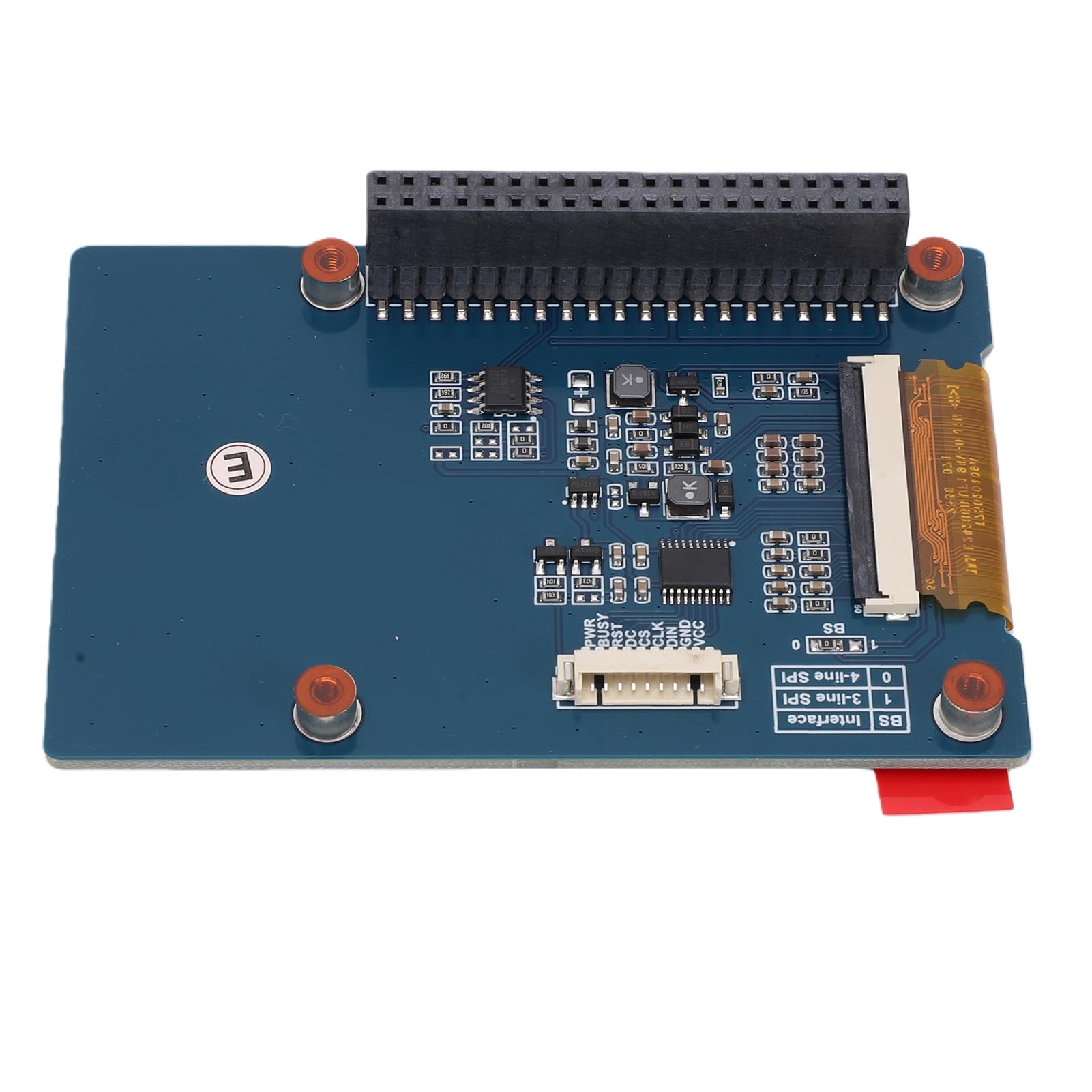 Jiawu Display E-Ink da 3,6 Pollici, Modulo E-Paper a Colori da 600 X 400, Schermo a Inchiostro Elettronico con Scheda Driver Interfaccia SPI per Ras Pi e Schede di Sviluppo