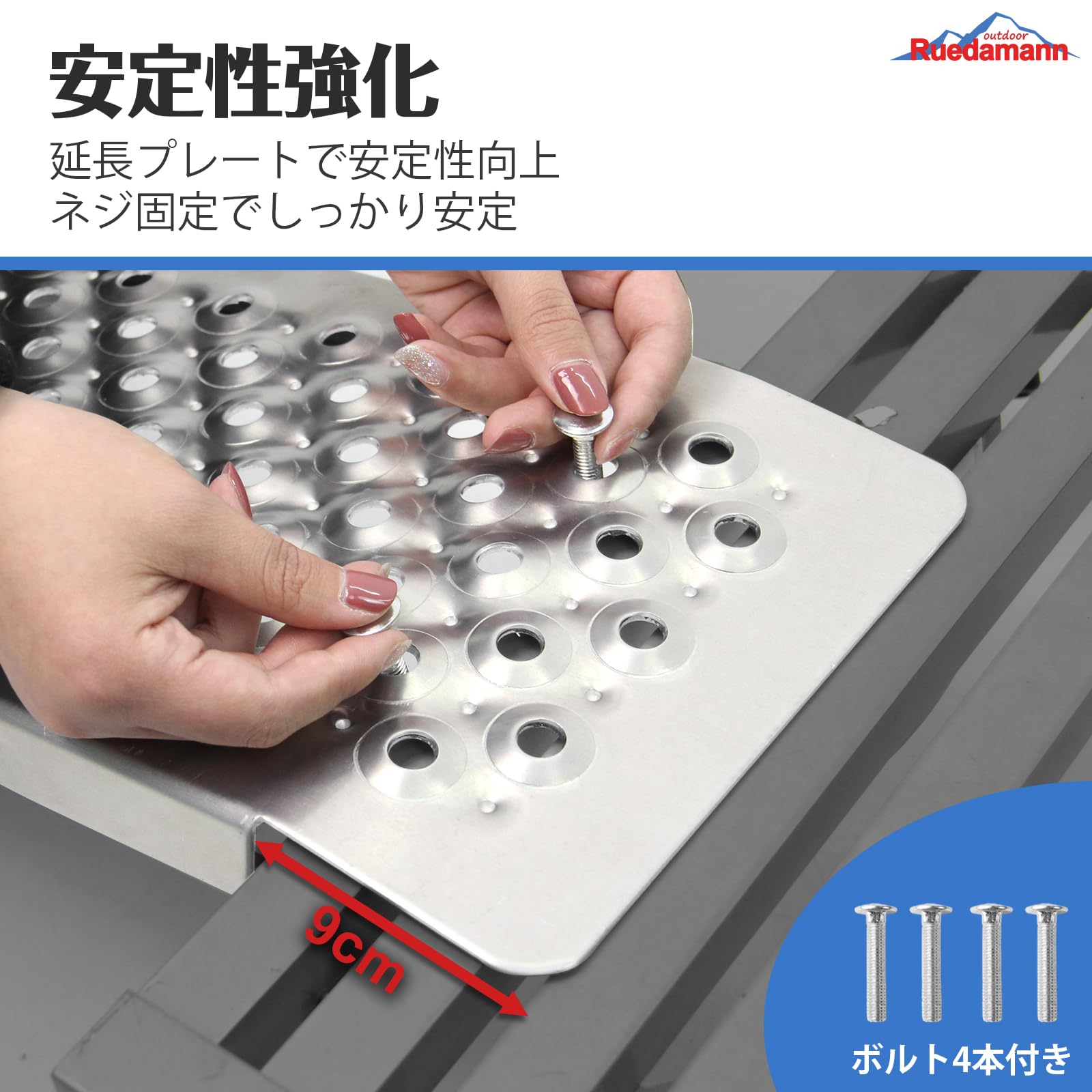 Amazon.co.jp: Ruedamann バイク スロープ 2本セット 長さ120cm 耐荷重 Amazon.co.jp: Ruedamann バイク スロープ 2本セット 長さ120cm 耐荷重
