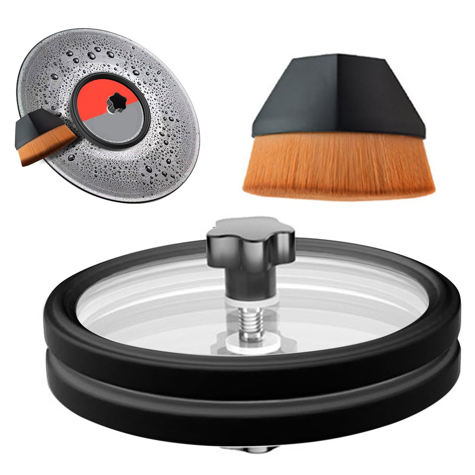 Record Label Saver,Audio Record Clean Label Saver | Waterproof Easy Application LP Protective Sleeve Protector With Cleaning Brush