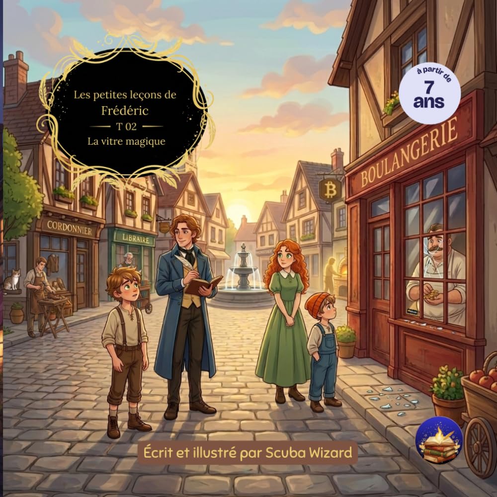 Les Petites Leçons de Frédéric - Tome 02 : La vitre magique: Un album illustré pour comprendre les choix, le coût invisible et les vraies conséquences dès 7 ans