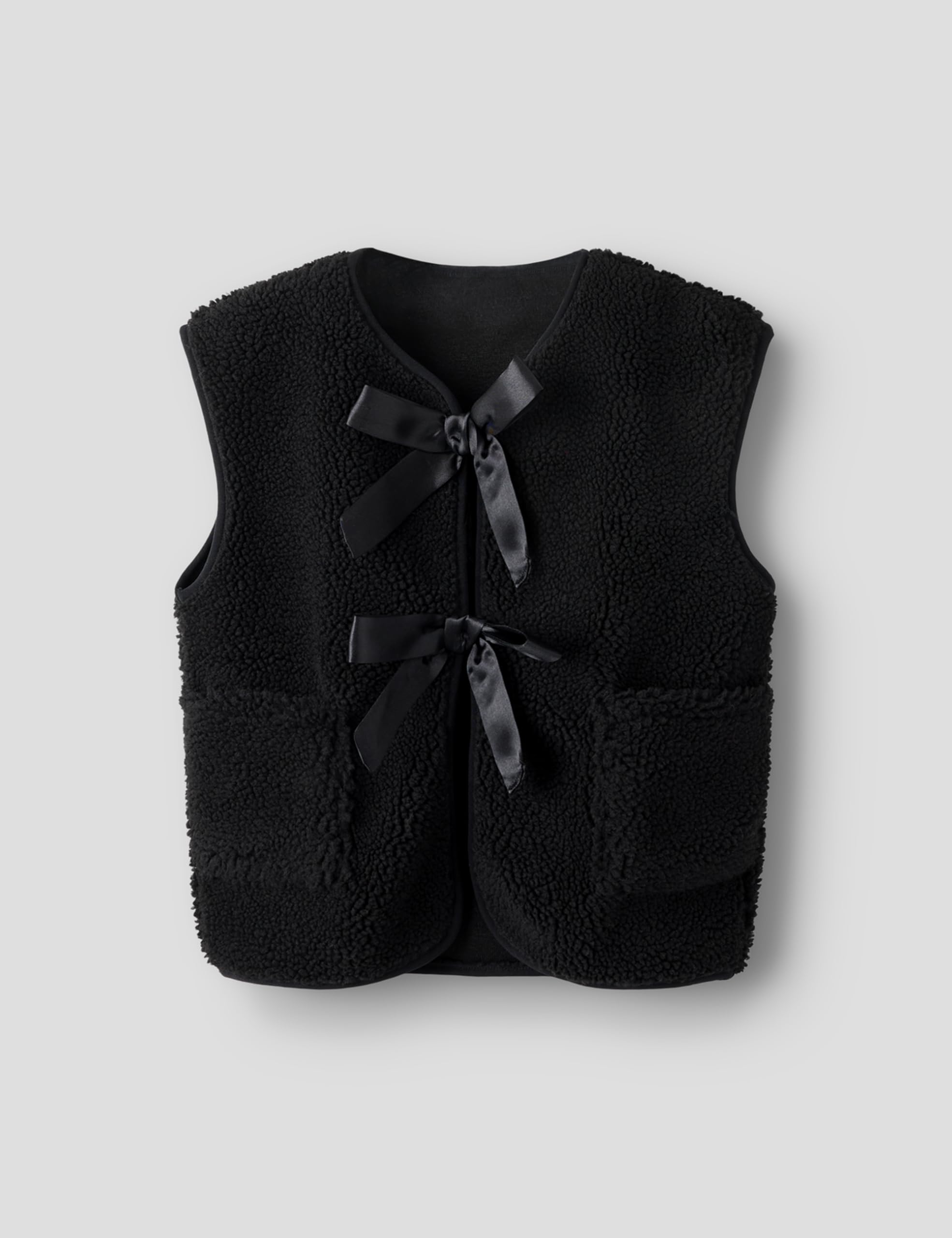 NAME IT Nkfruth Sl Teddy Vest Nkfruth Sl Teddy Gilet Bambine e ragazze (Pacco da 1)