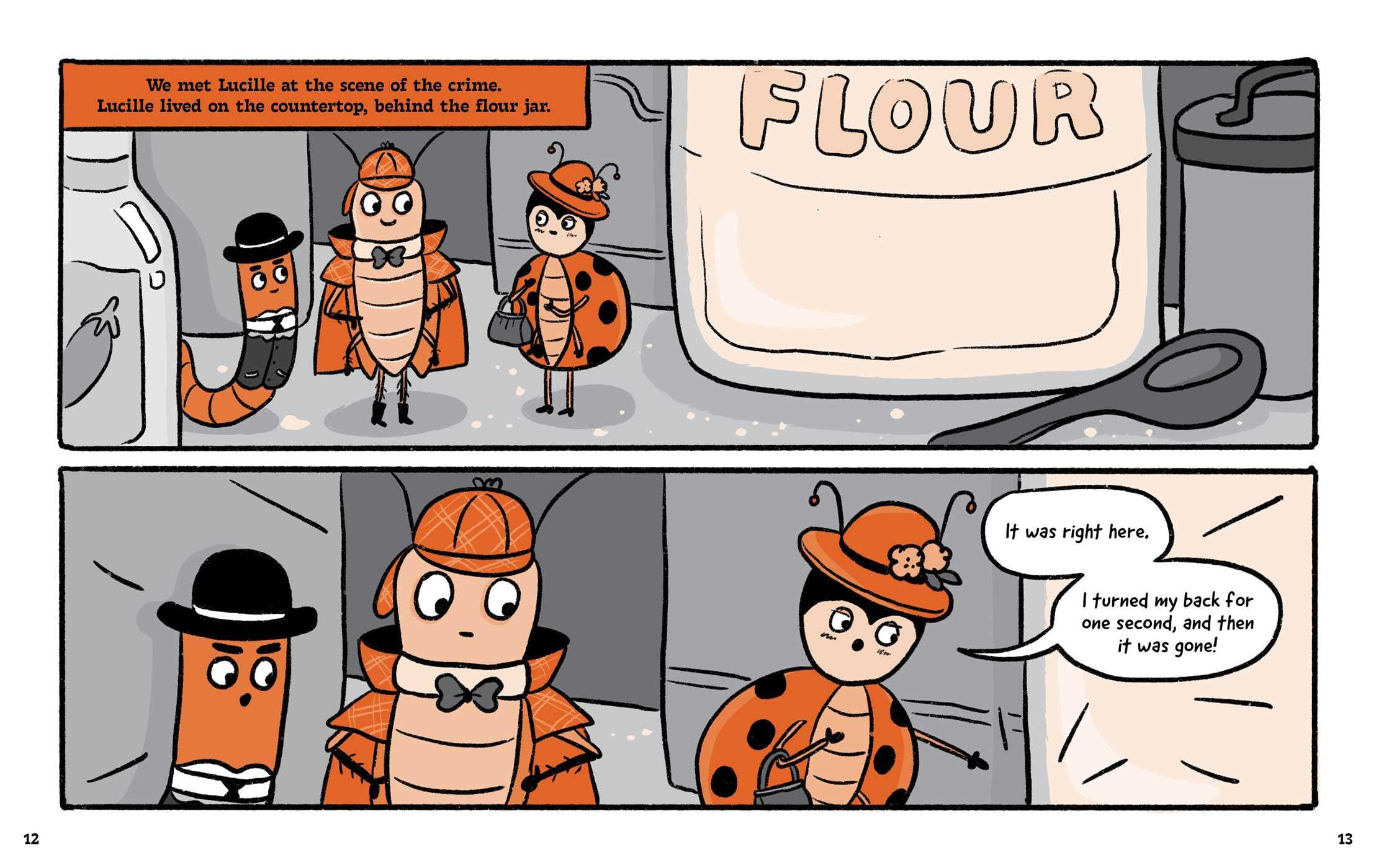 Sherlock Roach and the Case of the Crunchy Crumb: A Star Chapter Book