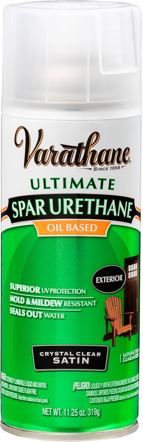 Varathane 9341 Oil-Based Ultimate Spar Urethane, Quart, Satin