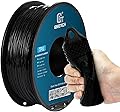 GEEETECH Flexible TPU Filament 1.75 mm, TPU 95A Dimensional Accuracy +/- 0.03 mm, for 3D Printers, 1 kg Spool, Black