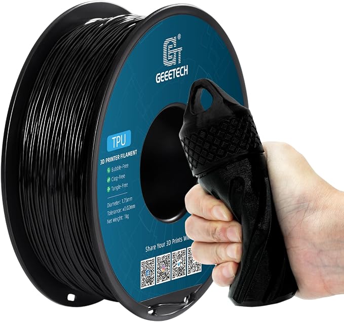 Bobine de Filament TPU Geeetech - Noir - 1kg