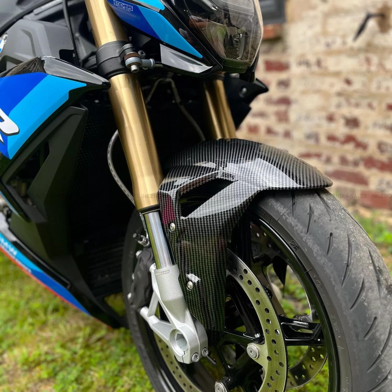 Amazon.com: SeppDMV Motorcycle Front Fender Carbon Fiber