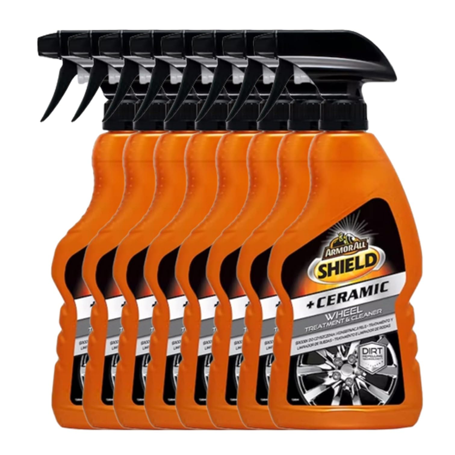 ARMOR ALL - Shield? + Ceramic Wheel Cleaner Formulated with Hydrophobic + Ceramic Technology