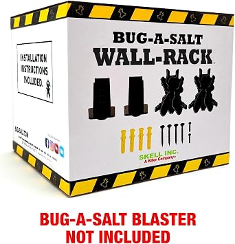 BUG-A-SALT Wall Rack - Fits 2.0 & 3.0 Models - Assembly Required
