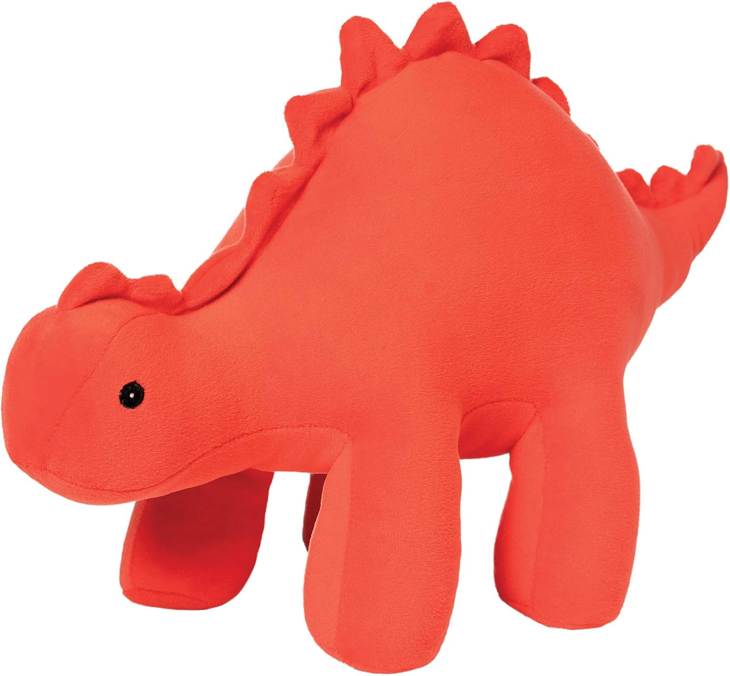 Manhattan Toy Gummy Velveteen Stegosaurus Dinosaur Stuffed Animal, 9.5"