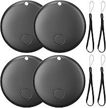GPS Tracker Android, Key Tracker Compatible with Google's Find Hub App, Mini Air Tracker Android, Waterproof IP67, Tracker for Suitcase, Wallet, Luggage and Pets (Pack of 4)