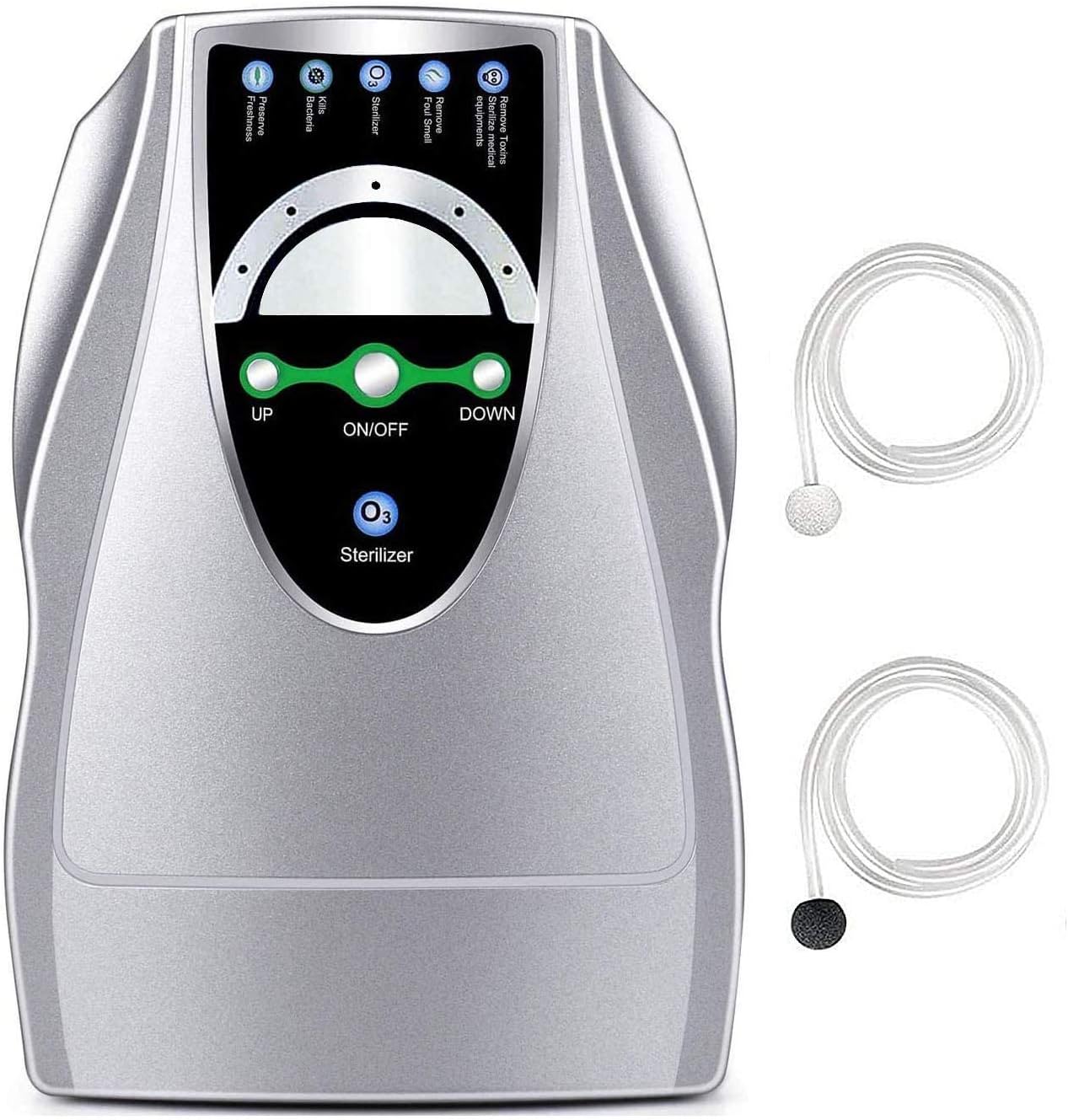 Ozone Generator Purifier - Air Water Sterilizer Ionizer,Vegetable Fruit Sterilization Ozonator,Multipurpose Ozone Machine with Timer for Home Office