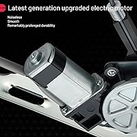 Vista 4 de BDFHYK 741-644 Regulador de ventana eléctrica con motor delantero izquierdo del lado del conductor para Chevy Silverado, Tahoe, Suburban, Avalanche