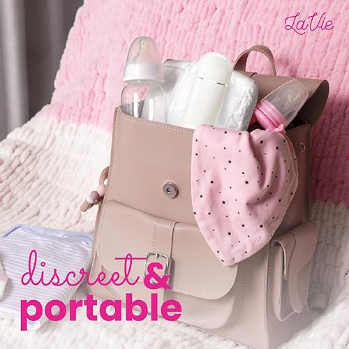 Miniatura 6 de LaVie Peri Bottle para cuidado posparto, bidé portátil, botella de spray boca abajo para alivio, desgarros y hemorroides después del parto, esencial