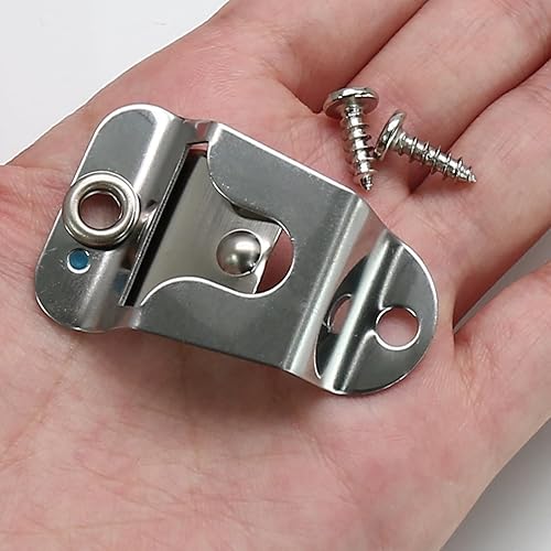 Miniatura 4 de 2 soportes para micrófono, clip resistente para colgar micrófono con tornillos para micrófono de mano GM300 GM3188 GM338 TM271A TM481A y más (estilo