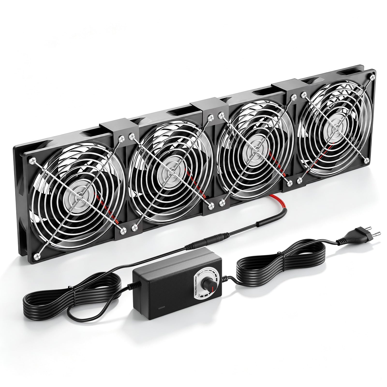 480mm Ventilateur PC 12V, Ventilateur Ordinateur, 3000 RPM