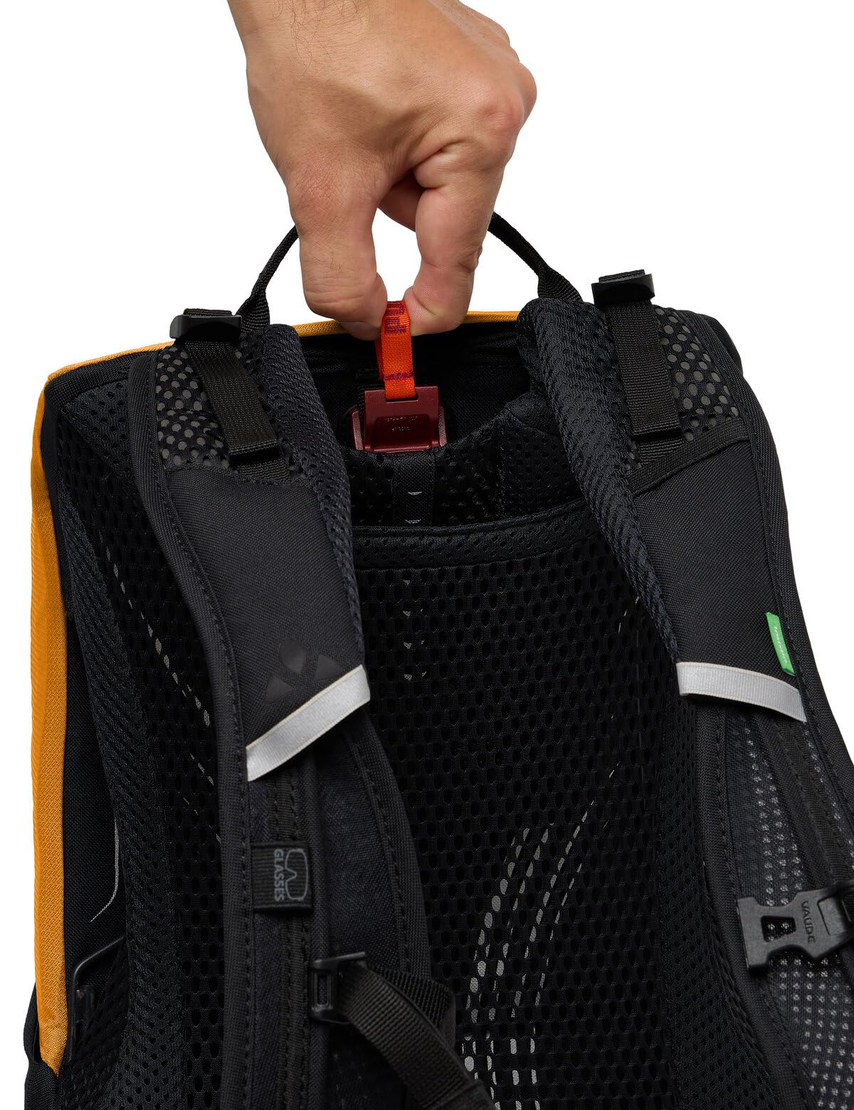 VAUDE Trailvent 10 - Zaino da mountain bike da 10 l, leggero con schienale in rete traspirante, scomparto per sistema di idratazione e elementi riflettenti, ideale per gite veloci