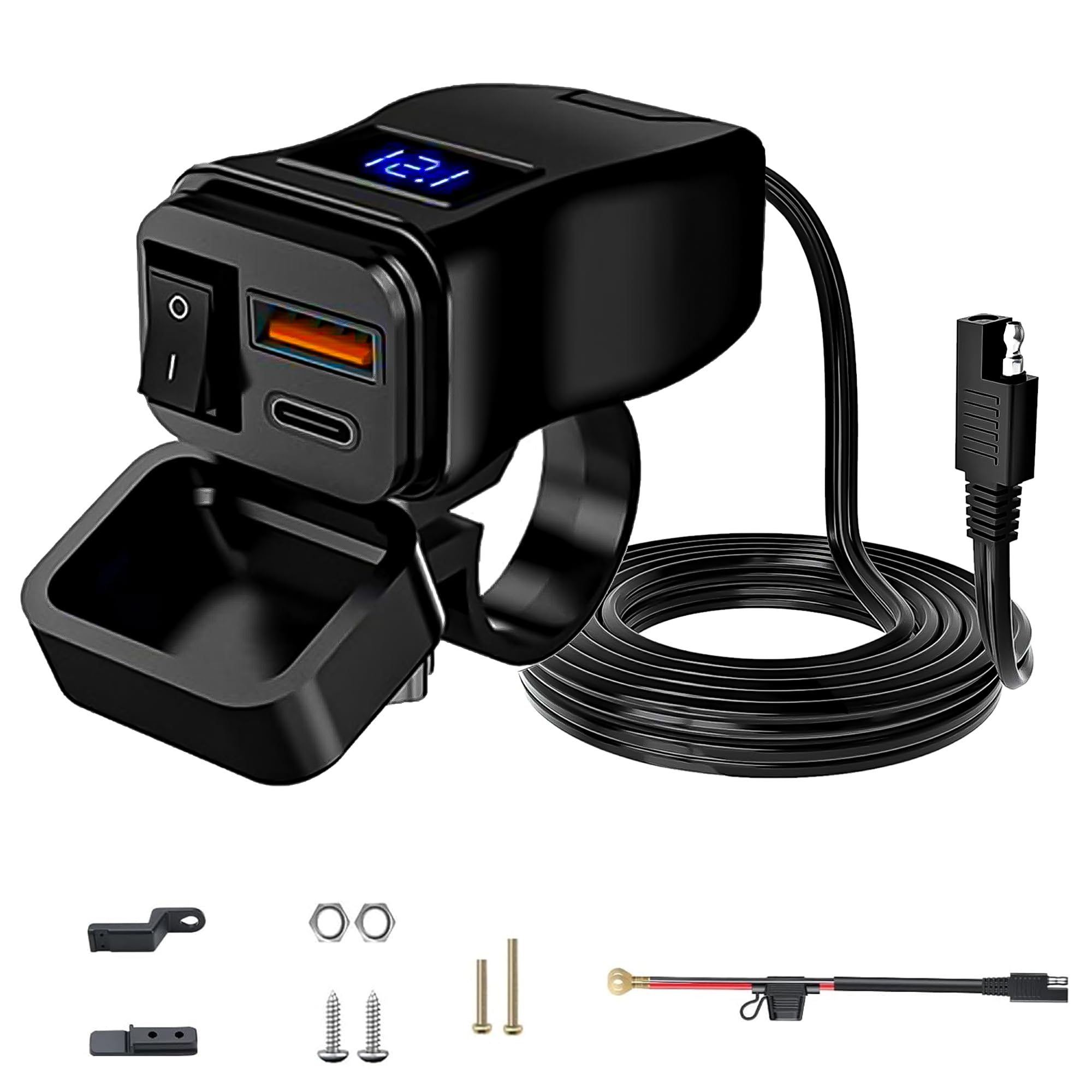 Presa caricatore USB per auto DS2013-P14 | Caricabatterie doppio per auto / Daier