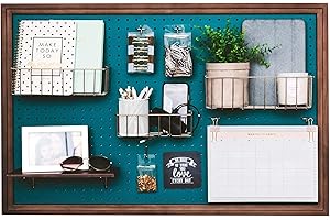 Versatile Peg Board Organizer | Wall Storage Solution for Nursery, Retail Displays & Room Decor