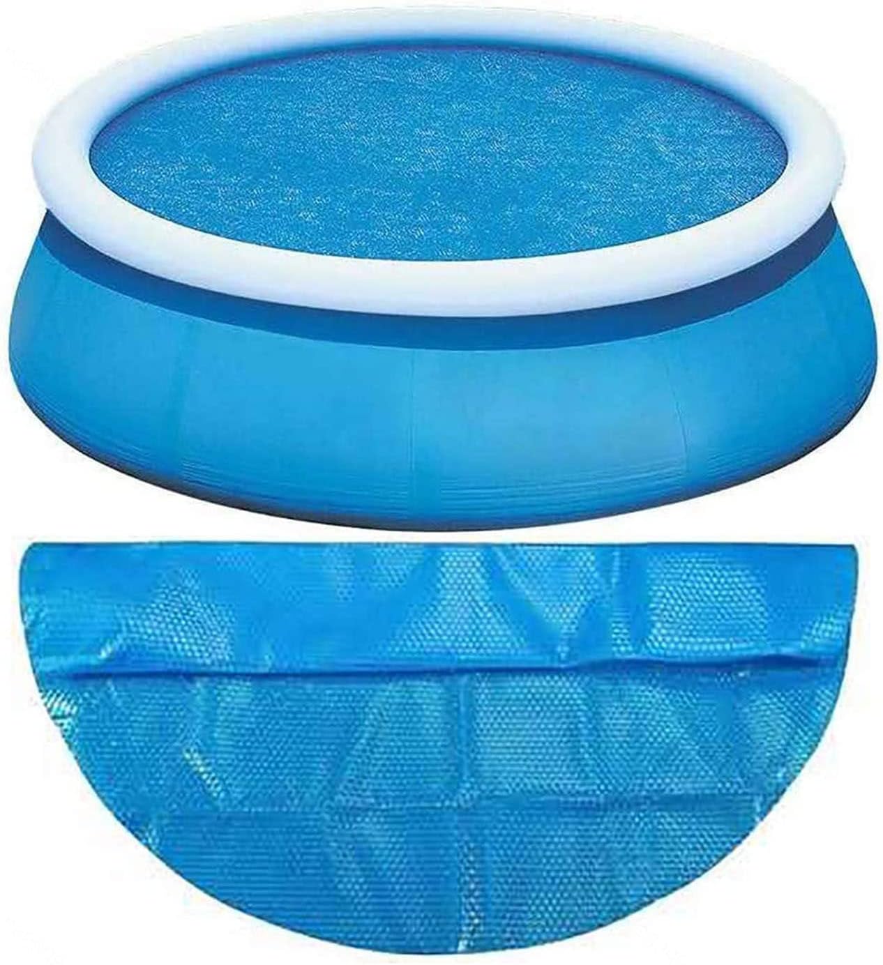 Giant Pool Bubble 6 Ft Blue Bubble Pool Cover Above