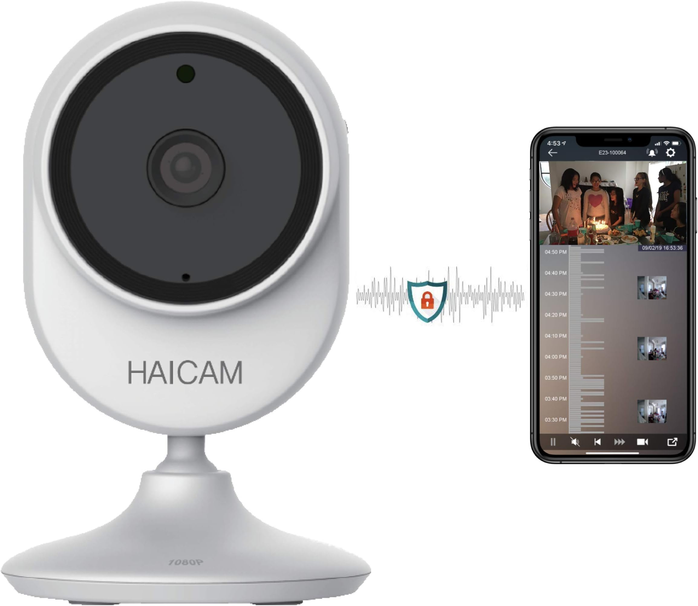 HAICAM End-to-End Encryption Security Camera - E22