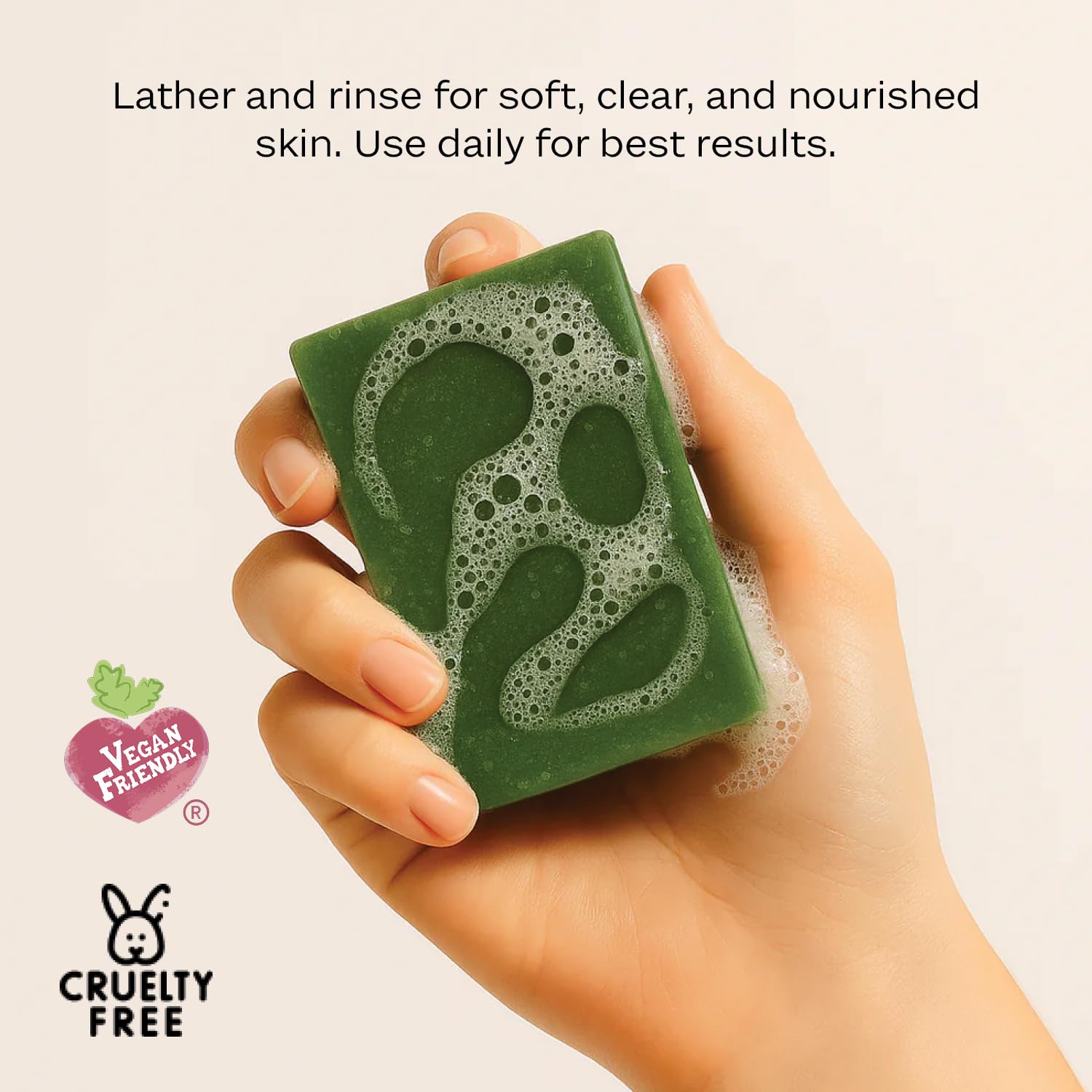 Piya Neem Exfoliating Bar Soap – Purifying Face & Body Cleanser with Neem, Clove, Charcoal and Shea Butter (Pack of 3)