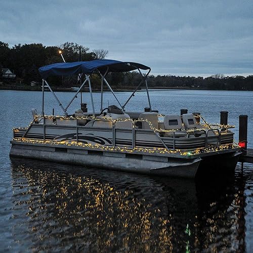 Miniatura 7 de Roman Luces LED superbrillantes USB 500L blanco cálido de 42 pies, juego de luces de cable verde, controlador de 10 funciones, temporizador de 8