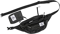 Vista 11 de 4Monster Riñoneras de Senderismo Portátiles, Bolsa de Cintura Resistente al Agua con Correa Ajustable, Bolsa de Pecho de Cruz Ligera y Esbelta