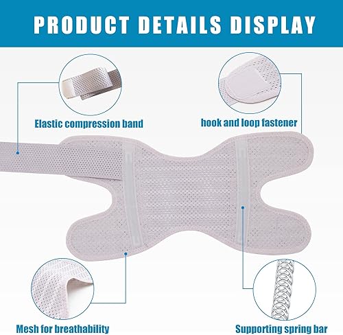 Miniatura 5 de Galvaran Knee Brace with Side Stabilizers Relieve Meniscus Tear Knee Pain ACL MCL Arthritis,Joint Pain Relief, Breathable Adjustable Knee Support