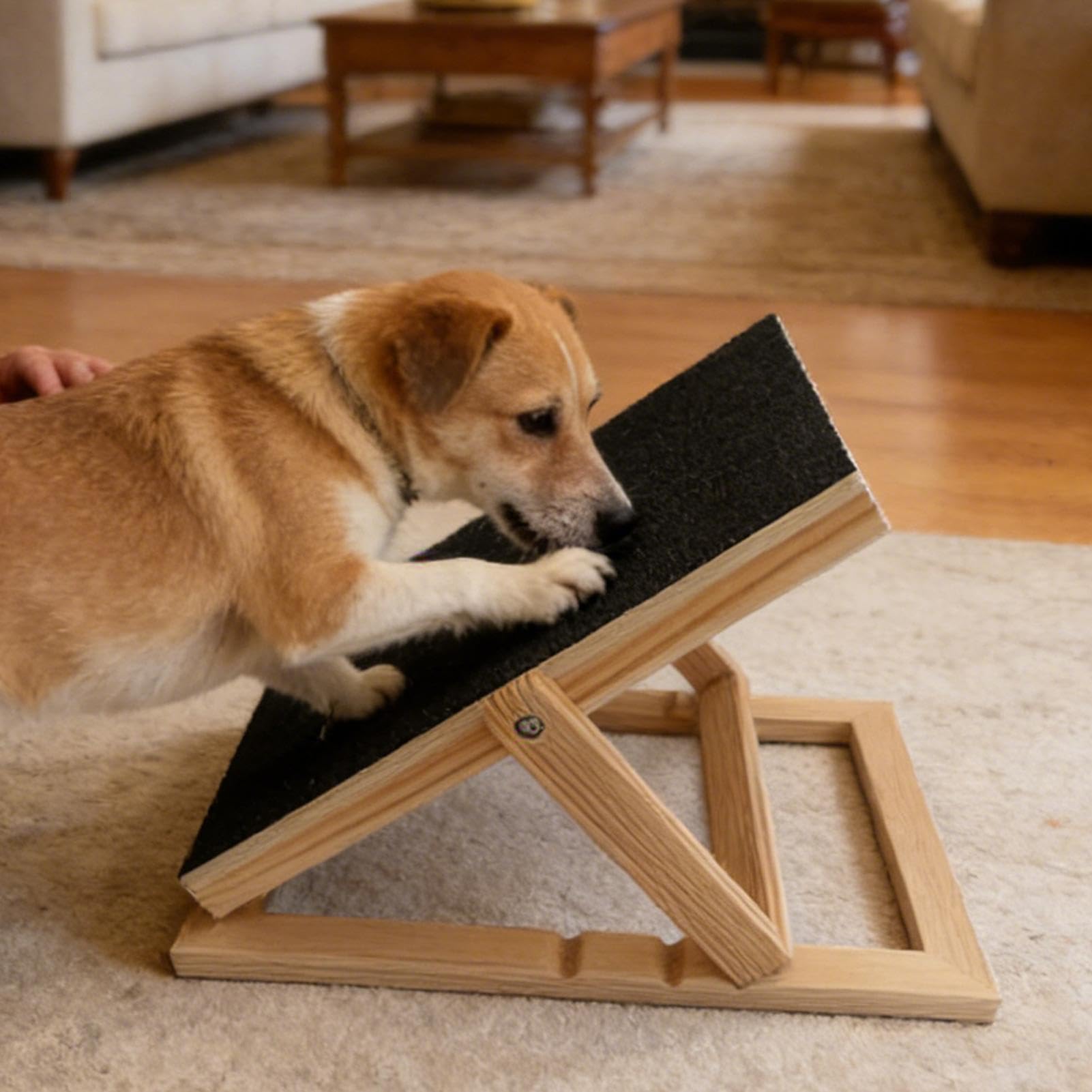 Tabla de Uñas para Perros con Dispensador de Premios Tablero Interactivo de | Superficie de Rascado para Perros Para Reducir el Aburrimiento, Entrenamiento y