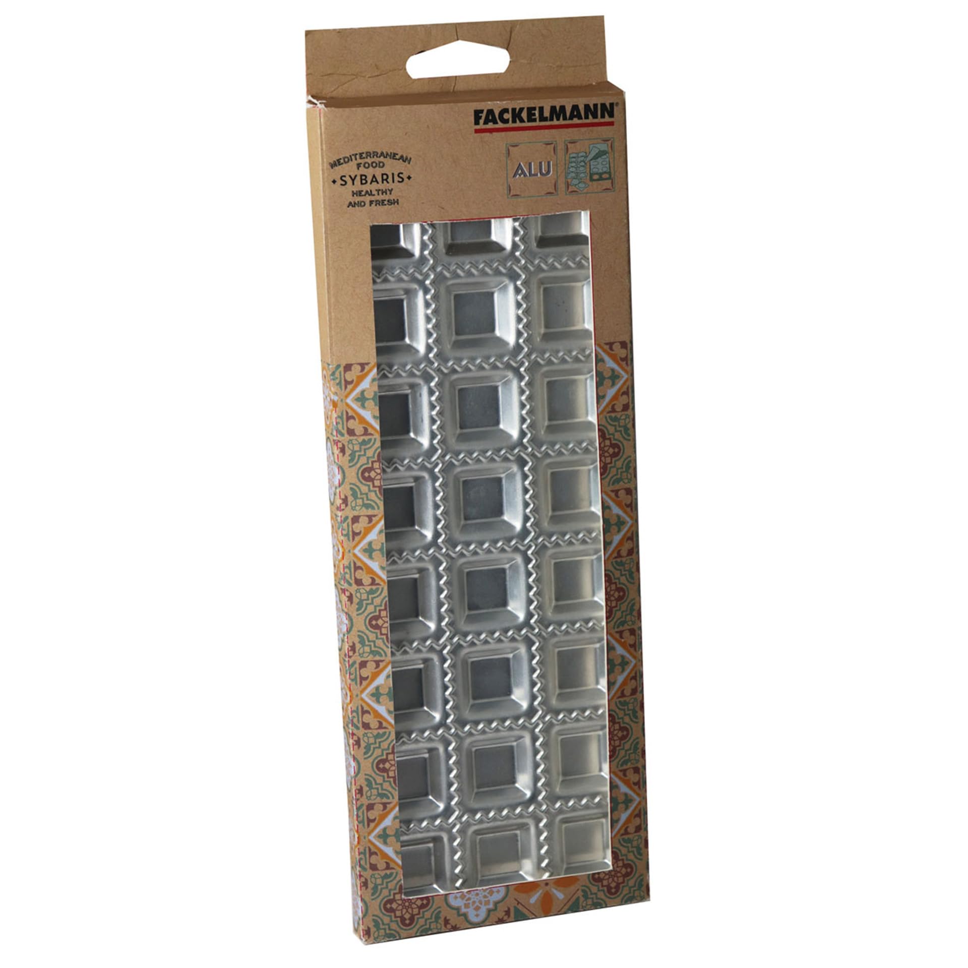 Fackelmann Ravioli-Form Für 12 Stück - Runde Nudelform Aus Aluminium