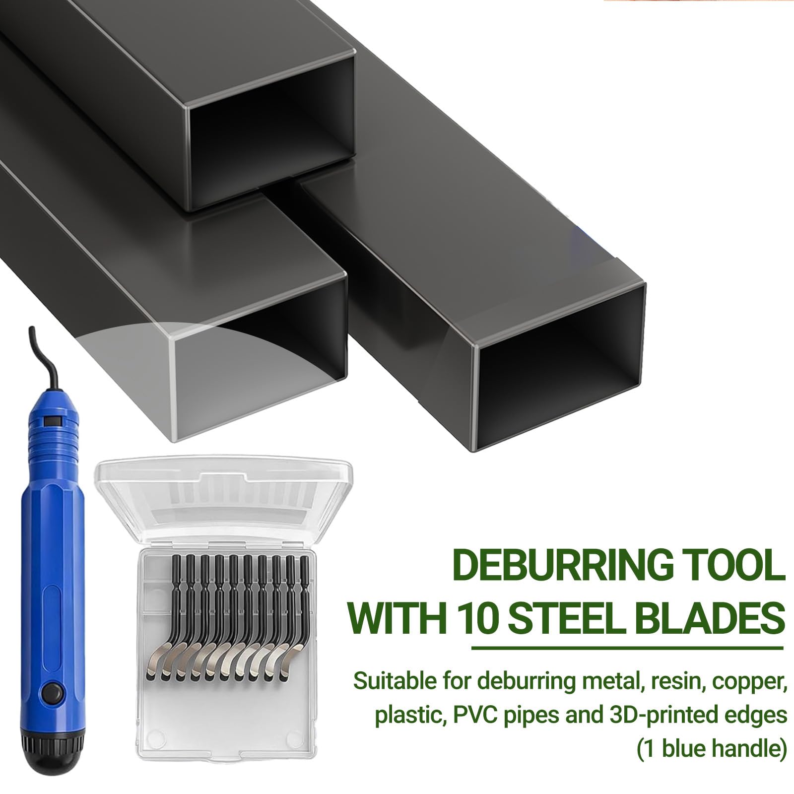 Set tagliatubi a cricchetto 8-29 mm per acciaio inossidabile plastica alluminio con guanti e 3 rotelle di ricambio