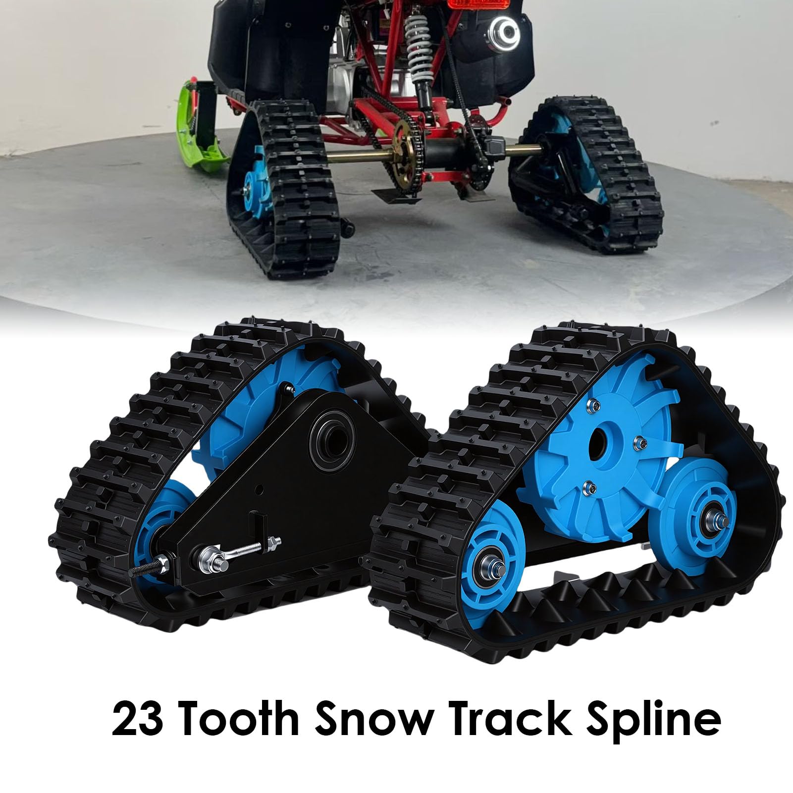 ATV Śnieżne Gąsienice Stop Metalu ABS
